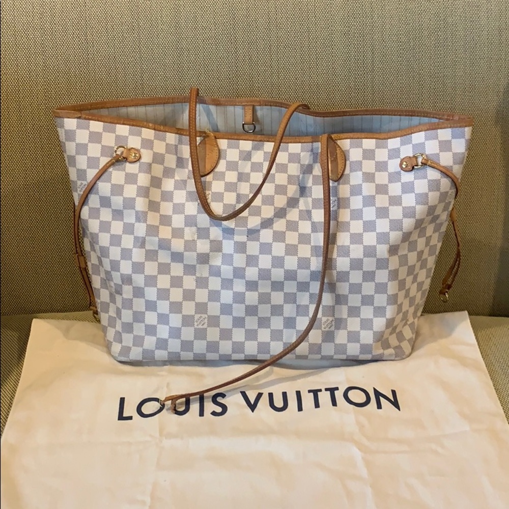 On Hold -Louis Vuitton Damier Azur Neverfull GM - Picture 1 of 7